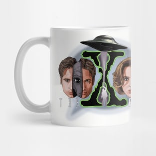 X-Files Mulder and Scully Autopsy: The Truth is Out There Mug